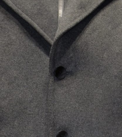 grey loden wool overcoat zoom