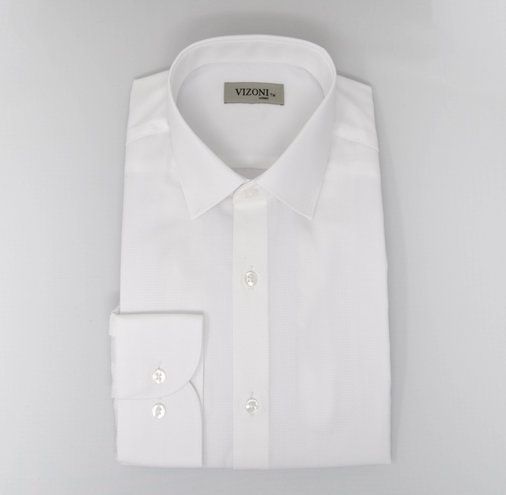 White with diamonds dress shirt